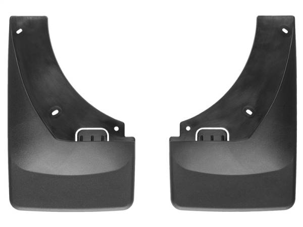 WeatherTech - WeatherTech 07+ Chevrolet Avalanche No Drill Mudflaps - Black | 120016 - Image 1
