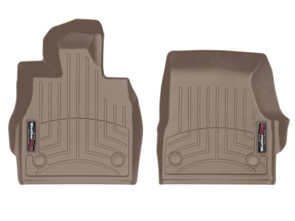 WeatherTech 2020+ Chevrolet Corvette Front FloorLiner - Tan | 4516841 - Image 1