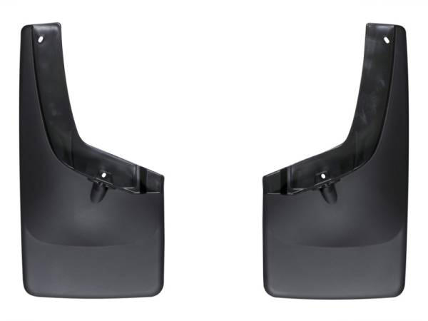 WeatherTech - WeatherTech 04-12 Chevrolet Colorado No Drill Mudflaps - Black | 120032 - Image 1
