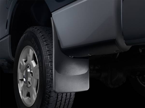 WeatherTech 07-13 Toyota Tundra No Drill Rear Mudflaps | 120034 - Image 1
