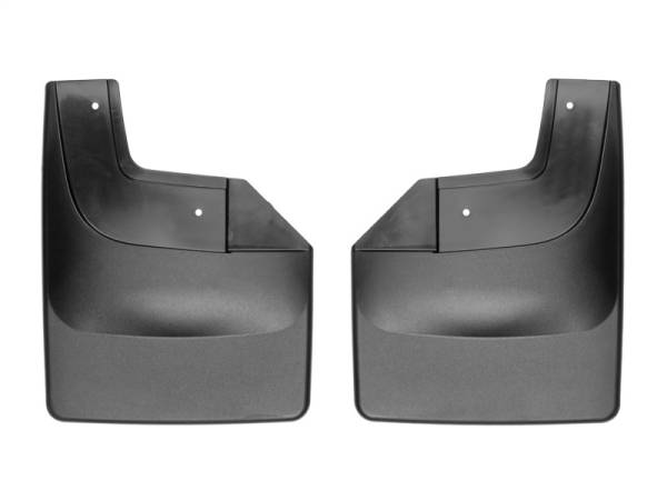 WeatherTech - WeatherTech 2017+ Ford Raptor No Drill Mudflaps - Black | 120073 - Image 1