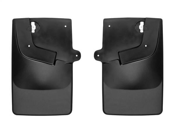 WeatherTech - WeatherTech 2017+ Chevrolet Colorado No Drill Mudflaps - Black (ZR2 Model Only) | 120085 - Image 1
