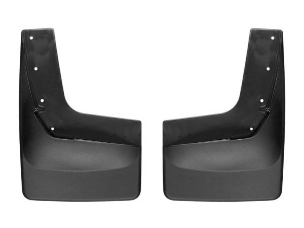 WeatherTech - WeatherTech 2018+ Ford Expedition Max No Drill Mudflaps - Black | 120088 - Image 1