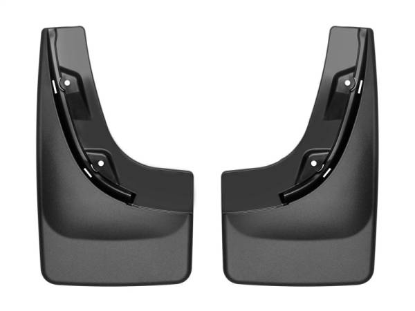 WeatherTech - WeatherTech 2018+ Jeep Compass Rear No Drill MudFlaps - Black | 120096 - Image 1