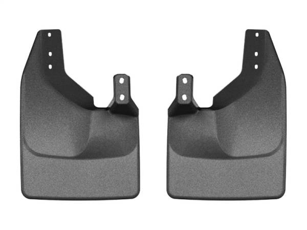 WeatherTech - WeatherTech 2021+ Ford Bronco No Drill Rear MudFlaps - Black | 120140 - Image 1