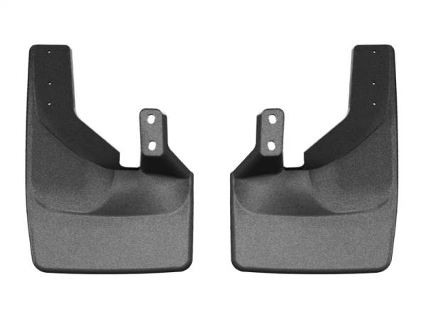 WeatherTech - WeatherTech 21-22 Ford Bronco Rear No Drill Mudflaps - Black | 120148 - Image 1