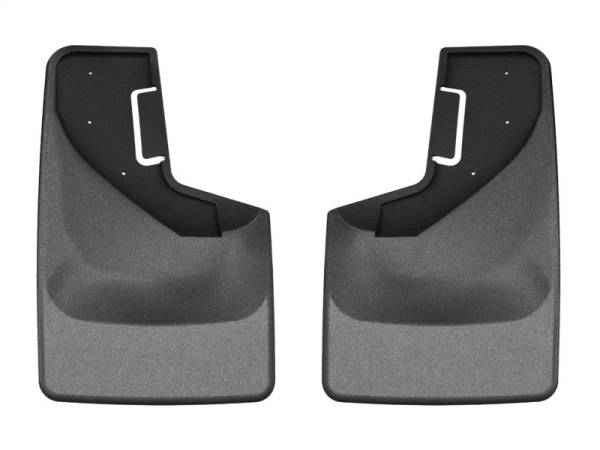 WeatherTech - WeatherTech 2021+ Ford Bronco No Drill Mudflaps (Style 2/Will Not Fit 315 Tire Size) - Black | 120151 - Image 1