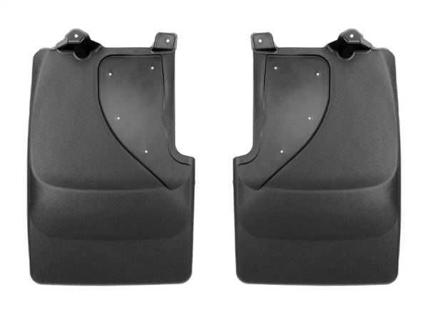 WeatherTech - WeatherTech 22-23 Ford Bronco Raptor No Drill Mudflaps Rear Pair - Black | 120162 - Image 1
