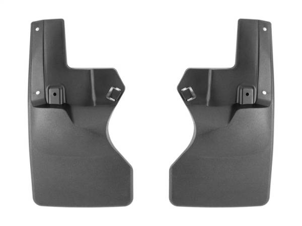 WeatherTech - WeatherTech 20-24 Jeep Gladiator Sport/Sport S w/Max Tow Pkg No Drill Rear MudFlaps - Black | 120172 - Image 1