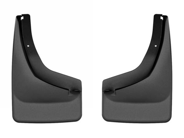 WeatherTech - WeatherTech 24-25 Chevrolet Trax No Drill Rear MudFlaps - Black | 120178 - Image 1