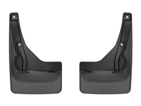 WeatherTech - WeatherTech 20-24 Toyota Highlander (Incl. Hybrid) No Drill Rear MudFlaps - Black | 120180 - Image 1