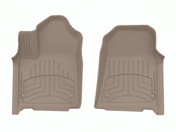 WeatherTech 22-23 Jeep Grand Wagoneer / Wagoneer (WS) Front FloorLiner HP - Tan | 4517041IM - Image 1