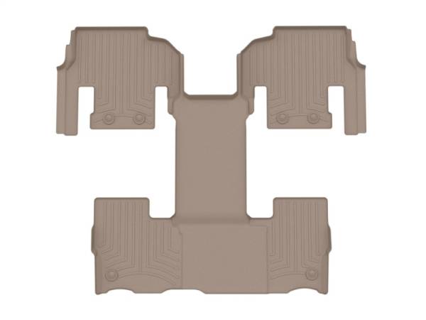 WeatherTech 22-23 Jeep Wagoneer 7-passenger seating Rear FloorLiner - Tan | 4517044 - Image 1