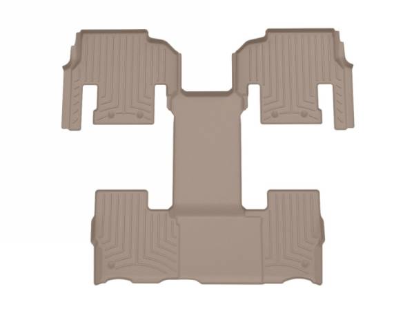 WeatherTech 23-24 Jeep Wagoneer (Incl. L) 8-Passenger Rear FloorLiner HP - Black | 4517044IM - Image 1