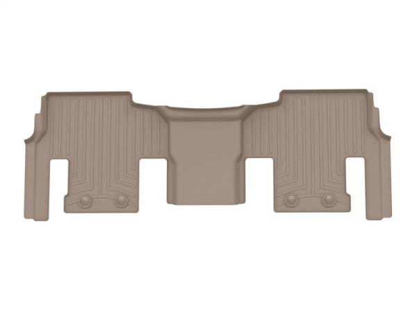 WeatherTech 22-23 Jeep Grand Wagoneer/Wagoneer Rear 2nd Row Rubber Mats - Tan (8 Passenger) | 4517045 - Image 1