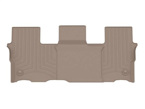 WeatherTech 22-23 Jeep Grand Wagoneer/Wagoneer Rear 3rd Row Rubber Mats - Tan (8 Passenger) | 4517046 - Image 1