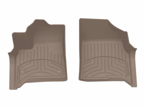 WeatherTech - WeatherTech 24-25 GMC Acadia (Incl. Denali) w/Bench & Bucket Seats Front FloorLiner HP - Tan | 4518811IM - Image 1