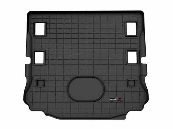WeatherTech - WeatherTech 2015+ Jeep Wrangler Cargo Liner - Black (Works w/Alpine Premium 9-Speakers) | 401055 - Image 1