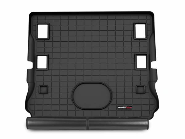 WeatherTech - WeatherTech 2018+ Jeep Wrangler JK Cargo Liner w/ Bumper Protector - Black (Works w/Alpine 9-Spkrs) | 401055SK - Image 1