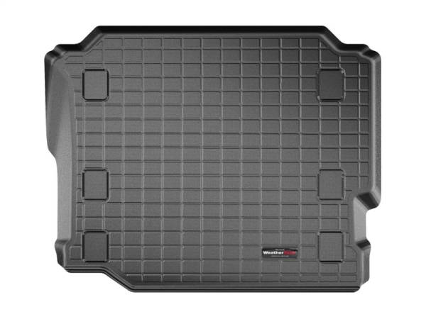WeatherTech - WeatherTech 2018+ Jeep Wrangler Unlimited JL No w/o Subwoofer Cargo Liners - Black | 401109 - Image 1