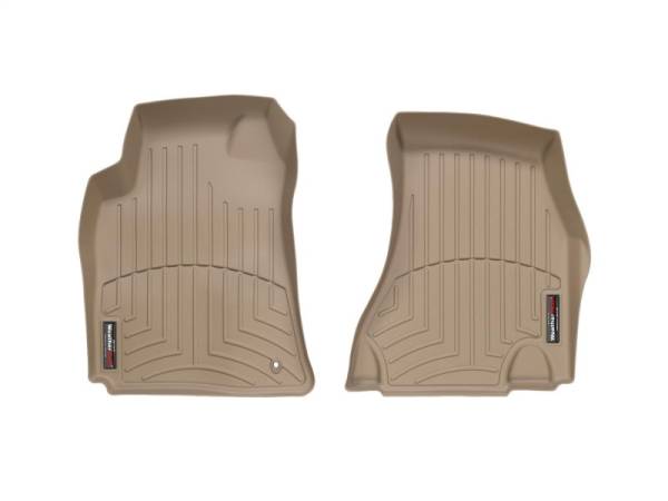 WeatherTech - WeatherTech 08+ Dodge Challenger Front FloorLiner - Tan | 452221 - Image 1