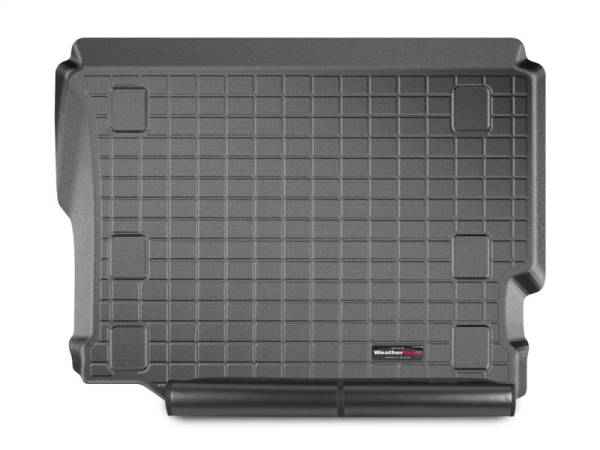WeatherTech - WeatherTech 18+ Jeep Wrangler Unlimited (Flat Load/No Sub) Cargo Liner w/Bumper Protector - Black | 401171SK - Image 1