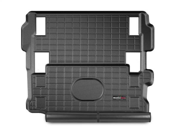 WeatherTech - WeatherTech 2018+ Jeep Wrangler Cargo Liner w/ Bumper Protector - Black | 401198SK - Image 1