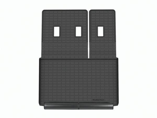 WeatherTech - WeatherTech 21-23 GMC Yukon XL / Yukon Denali XL Seatback Cargo Liner HP w/Bumper Protector - Black | 401466IMSK - Image 1
