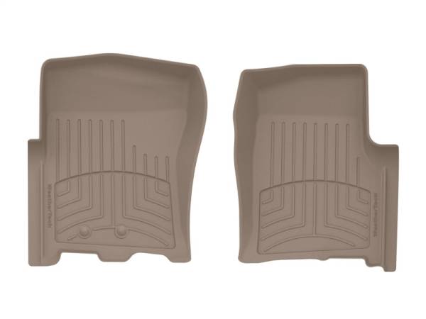 WeatherTech - WeatherTech 11-17 Ford Expedition (Incl. EL) / Lincoln Navigator (Incl. L) Front FloorLiner HP - Tan | 453531IM - Image 1