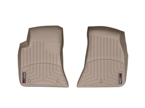 WeatherTech 11+ Dodge Challenger Front FloorLiner - Tan | 453861 - Image 1