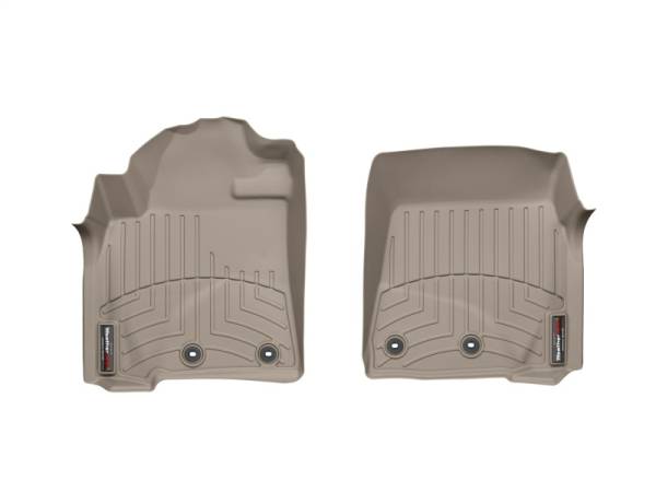WeatherTech - WeatherTech 12-13 Toyota Land Cruiser Front FloorLiner - Tan | 454231 - Image 1