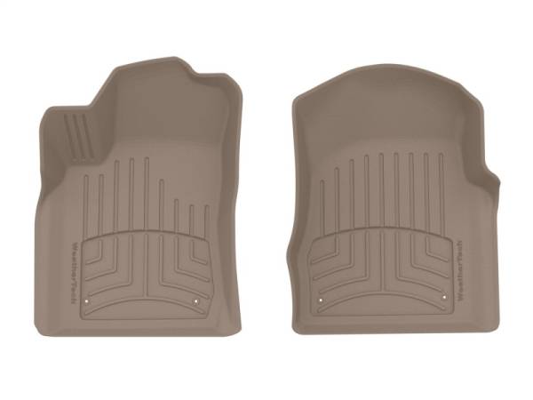 WeatherTech - WeatherTech 13-15 Jeep Grand Cherokee/Dodge Durango Front FloorLiner HP - Tan | 454851IM - Image 1