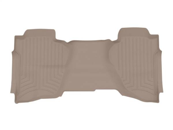 WeatherTech - WeatherTech 14-18 GM Truck 1500 Double Cab Rear FloorLiner HP - Tan | 455423IM - Image 1