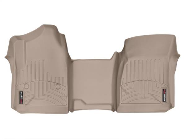 WeatherTech - WeatherTech 14+ Chevrolet Silverado Front Floorliner OTH - Tan | 455451 - Image 1