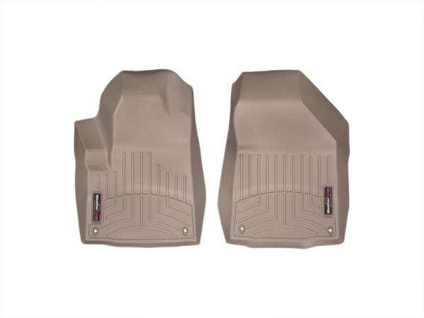 WeatherTech - WeatherTech 14+ Jeep Cherokee Front FloorLiner - Tan | 455661 - Image 1
