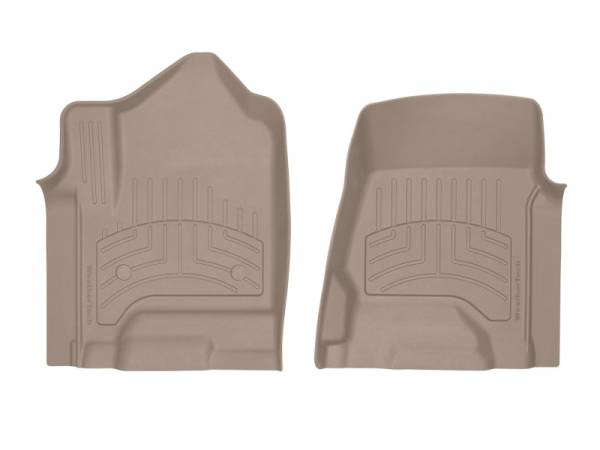 WeatherTech 15-19 GMC Yukon / Cadillac Escalade / 15-18 Chevrolet 1500 Front FloorLiner HP - Tan | 456071IM - Image 1