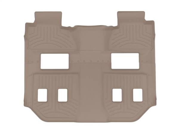 WeatherTech - WeatherTech 2015+ Chevrolet Suburban w/ 2nd Row Bucket Seats Rear FloorLiner HP - Tan | 456073IM - Image 1