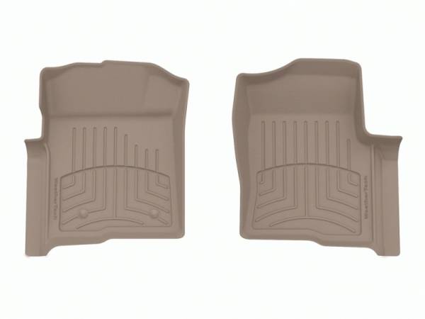 WeatherTech 2010 Ford F-150 Front FloorLiner HP - Tan | 456111IM - Image 1