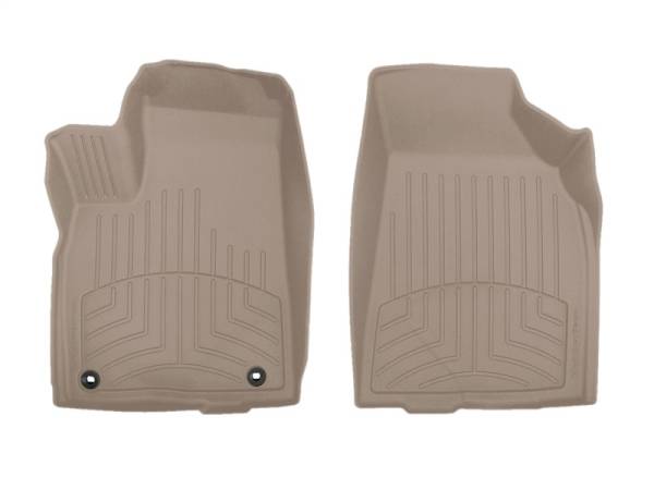 WeatherTech - WeatherTech 14-19 Toyota Highlander Front FloorLiner HP - Tan | 456321IM - Image 1