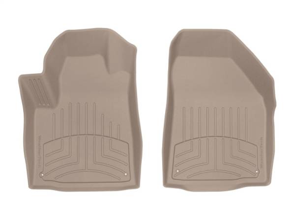 WeatherTech - WeatherTech 2016+ Jeep Cherokee Front FloorLiner HP - Tan | 458331IM - Image 1