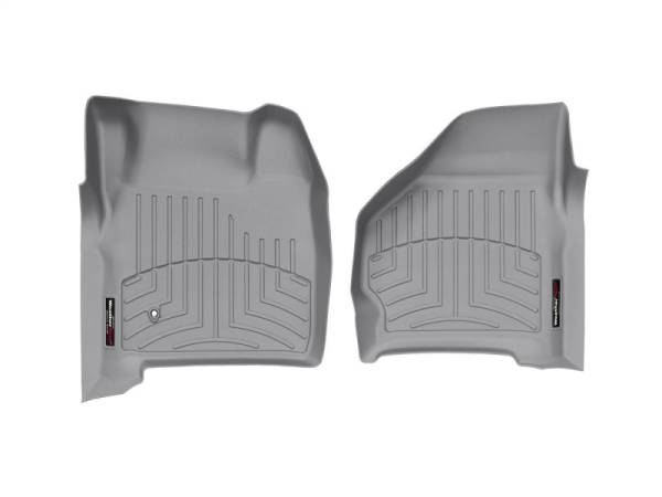 WeatherTech 99-07 Ford F250 Super Duty Crew Front FloorLiner - Grey | 460021 - Image 1