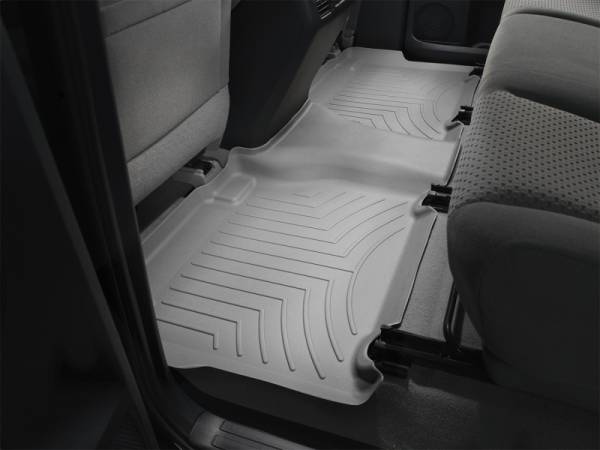 WeatherTech 07-13 Toyota Tundra CrewMax Rear FloorLiner - Grey | 460933 - Image 1