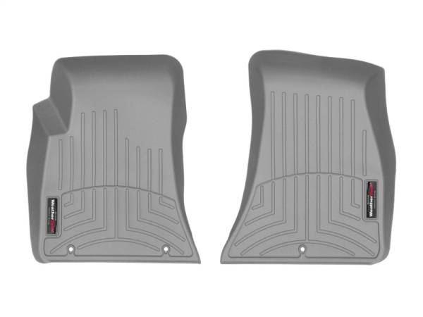 WeatherTech 2015+Dodge Challenger Front FloorLiner - Grey (Does not fit GT model) | 4610491 - Image 1