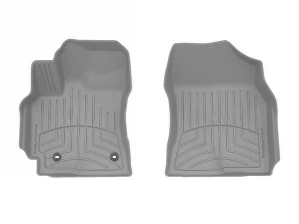 WeatherTech 17-19 Toyota Corolla Front FloorLiner HP - Grey | 4611091IM - Image 1