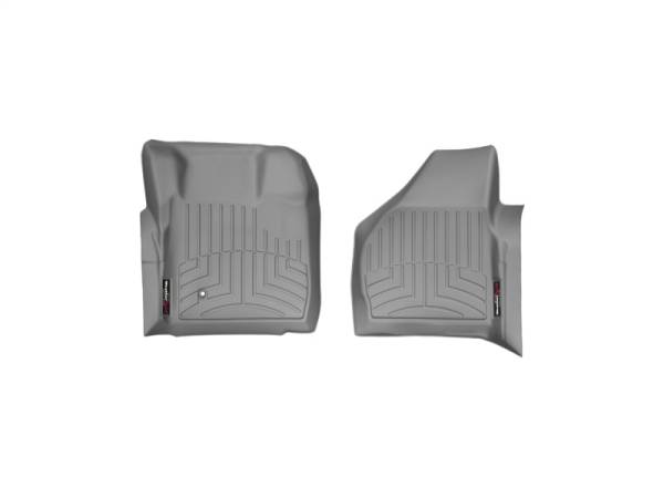 WeatherTech - WeatherTech 08-10 Ford F250/F350/F450/F550 Super Duty Super Cab Front FloorLiner - Grey | 461201 - Image 1