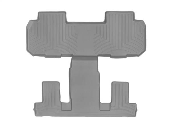 WeatherTech - WeatherTech 2018+ Chevrolet Traverse 2nd Row Bucket Seats Rear FloorLiner - Grey | 4612282 - Image 1