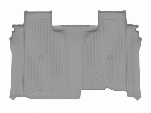 WeatherTech - WeatherTech 2019+ Chevrolet Silverado 1500 Rear FloorLiner - Grey | 4614364 - Image 1