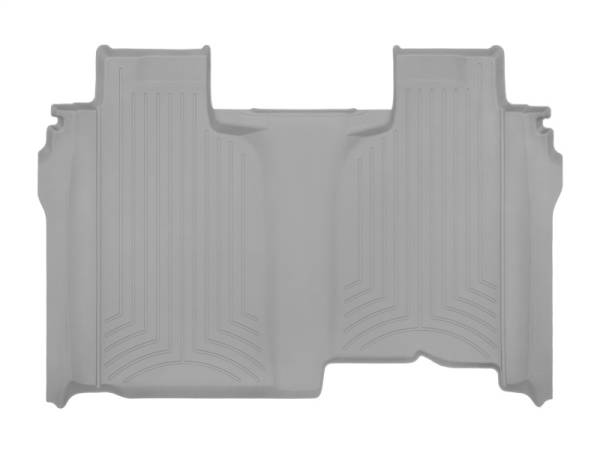 WeatherTech - WeatherTech 2019+ Chevrolet Silverado 1500 Rear FloorLiner HP - Grey | 4614365IM - Image 1