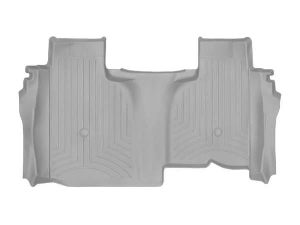 WeatherTech - WeatherTech 2019+ Chevrolet Silverado 1500 Rear FloorLiner - Grey | 4614366 - Image 1