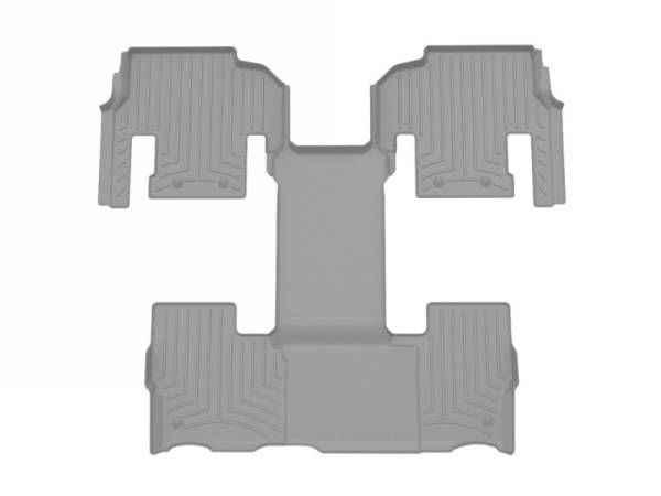 WeatherTech 23-24 Jeep Wagoneer (Incl. L) 8-Passenger Rear FloorLiner HP - Black | 4617044IM - Image 1